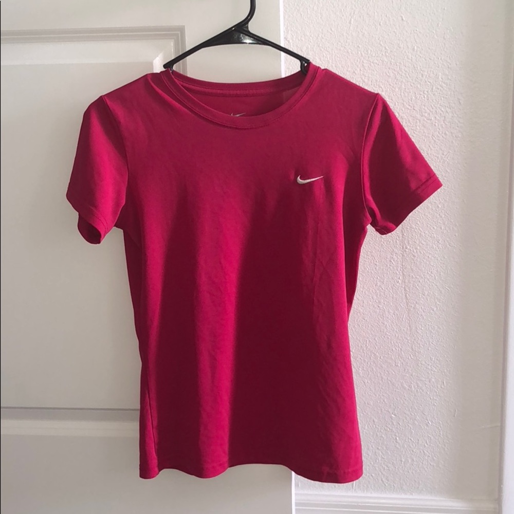 **SOLD**Nike Dri-Fit Pink Shirt size XS